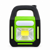 Solar and USB Rechargeable 3-in-1 Emergency Light - Hurry Bolt Portable LED Work Light, Torch & Power Bank.