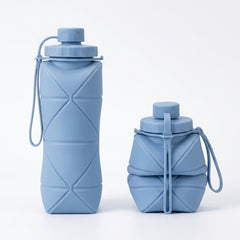 Silicone water bottle Foldable water bottle Travel water bottle Portable water bottle Leak-proof water bottle Space-saving water bottle