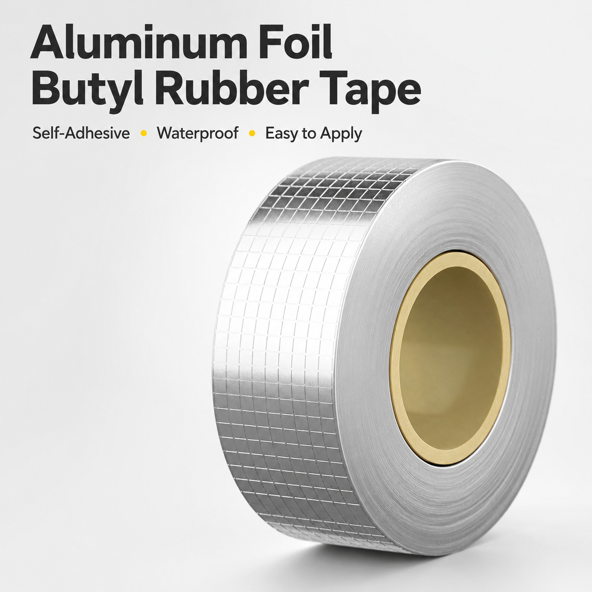 Aluminum Foil Butyl Rubber Tape – Strong Waterproof Sealing &  Repair Solution. 10% Off!