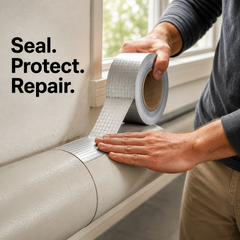 Aluminum Foil Butyl Rubber Tape – Strong Waterproof Sealing &  Repair Solution. 10% Off!